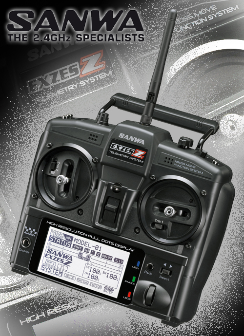 LRP Sanwa Exzes-Z FH4T Stick