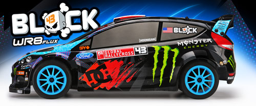 LRP HPI WR8 Flux Monster Fiesta