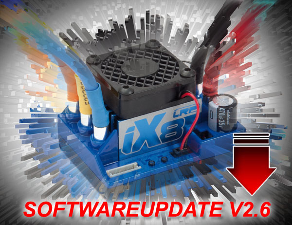 LRP Neue v2.6 Firmware fr iX8 Serie!
