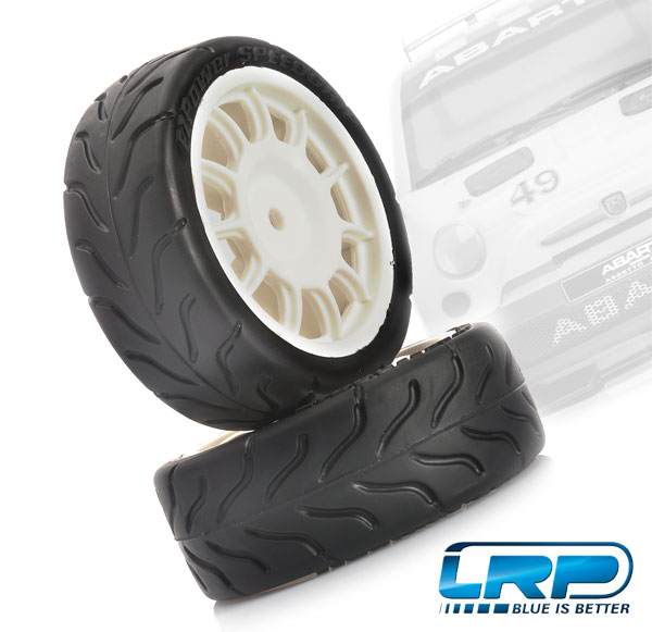 LRP Fiat Abarth Reifen/Felgen Set