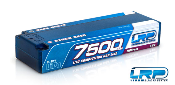 LRP 7500 TC Stock Spec 110C/55C 7.4V