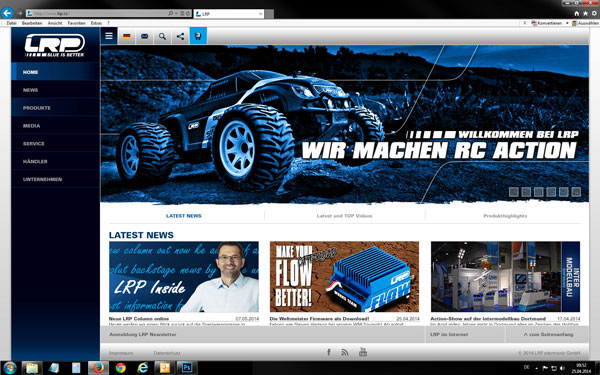 LRP LRPs neue Internetseite!