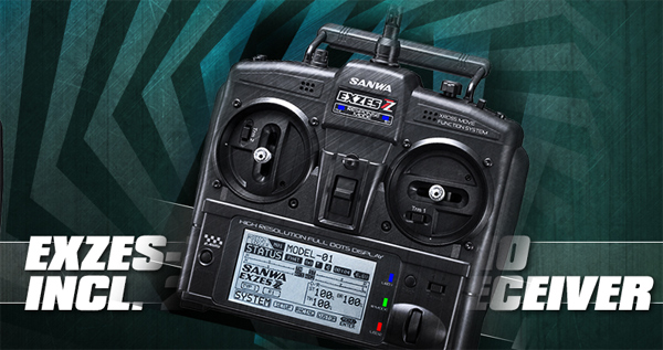 LRP Exzes-ZZ inkl. 2 x RX-472