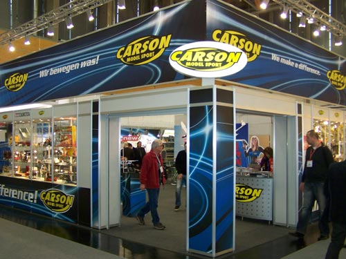Carson Model Sport Messestand Nrnberg 2011