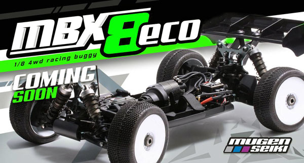 Mugen Seiki Europe Mugen MBX8 Eco 1/8 E-Buggy-Kit