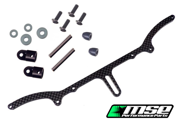 Mugen Seiki Europe MRX6X Carbon Karosseriehalterung H/A