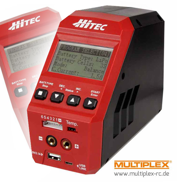 Multiplex Hitec Multicharger X1 RED