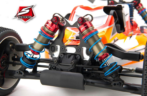 MW RC-Cars SWORKz D�mpferbr�cken f�r S350