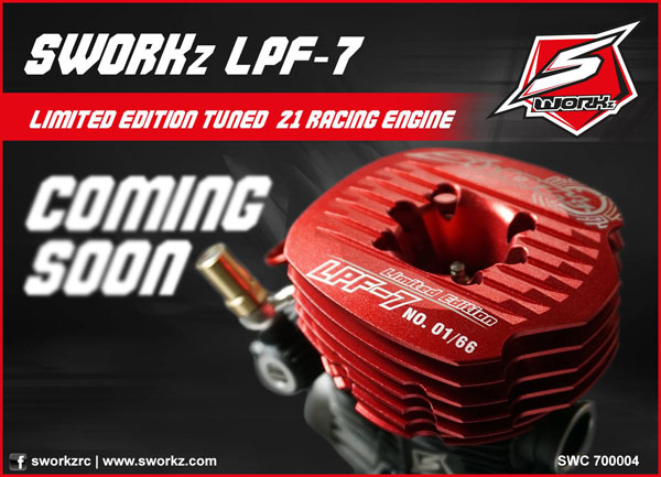 MW RC-Cars SWORKz LPF-7 Engine Limited Edition