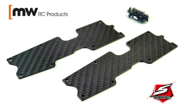 MW RC Products Carbon Unterarmabdeckung back