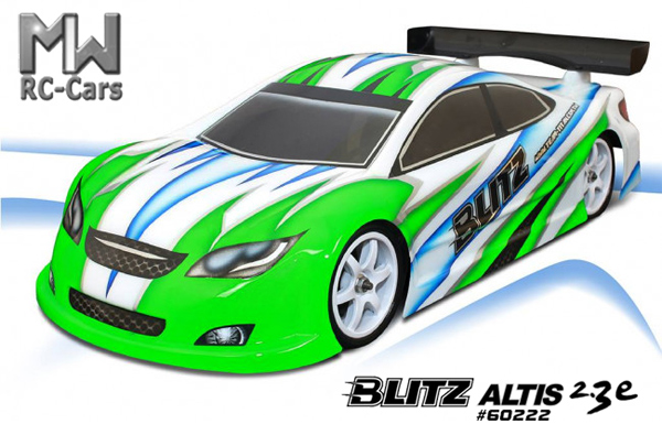MW RC-Cars Blitz ALTIS 2.3e 190mm Karo