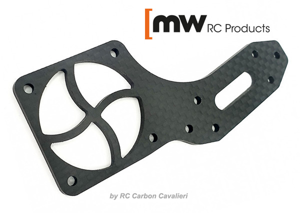 MW RC Products S35-4E Carbon Ventilatorhalterung 