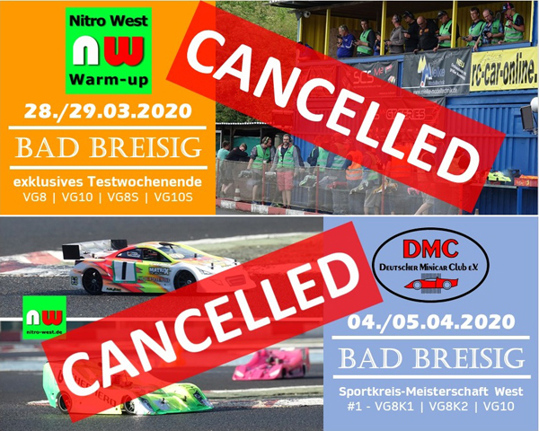 NitroWest Bad Breisig Cancelled !