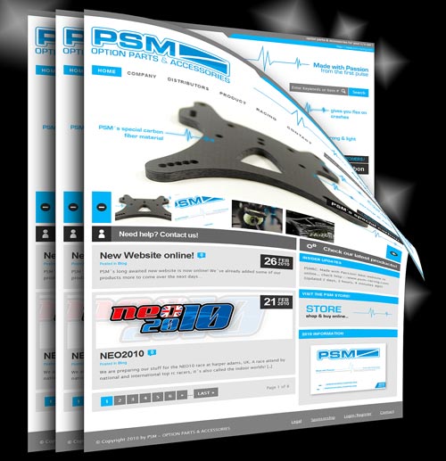 PSM-Racing PSM Neuer Internetauftritt