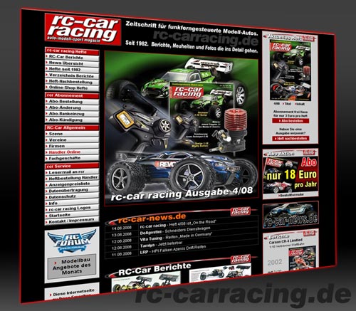 rc-car racing Neue Webseite