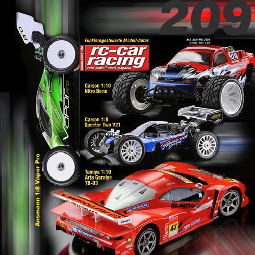 rc-car racing Heft 2/09 ist On the Road