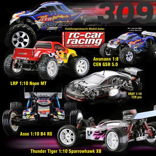 rc-car racing Heft 3/09 ist �On the Road�
