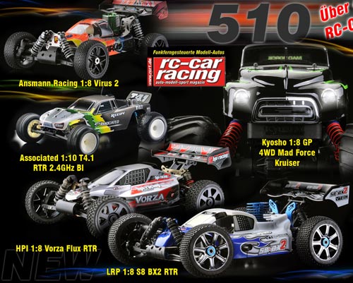 rc-car racing Heft 5/10 ist \'On the Road\'