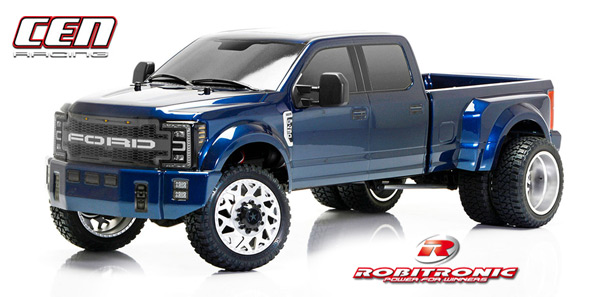 Robitronic CEN Ford F450 SD Blau 4WD 1/10 RTR