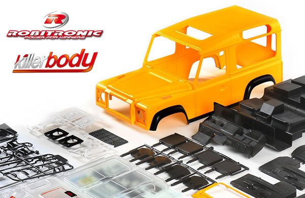 Robitronic Killerbody D90 Hardbody Kit lackiert