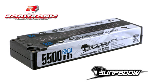 Robitronic Sunpadow Platin 5500mAh 130C/65C