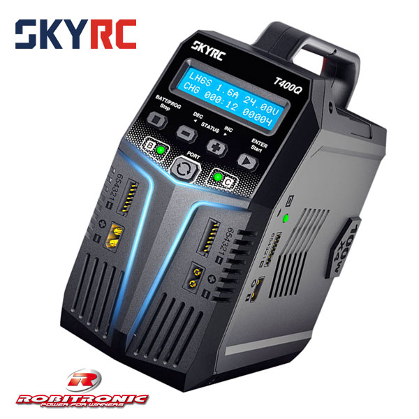 Robitronic SkyRC T400Q AC/DC Quad Ladegert