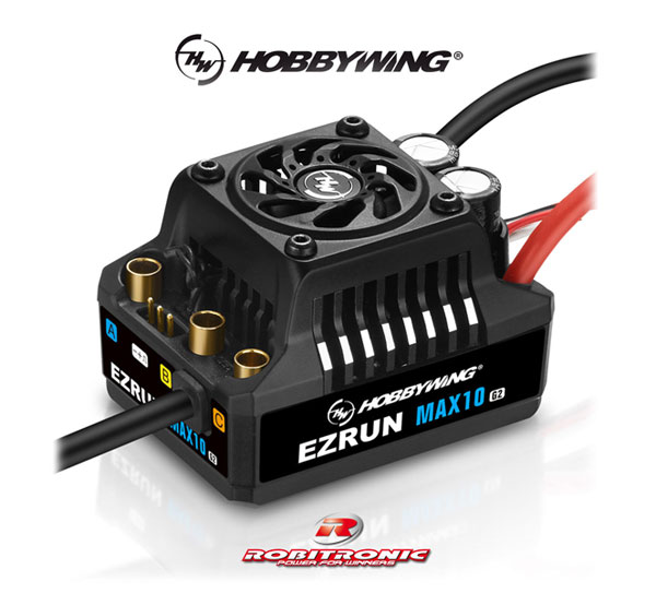 Robitronic Ezrun MAX10 G2 80 Amp 2-3s LiPo