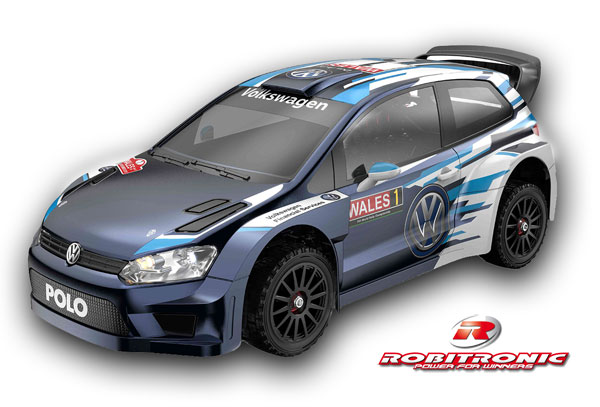 Robitronic MJX Hyper GO 1/10 Polo R WRC 4WD