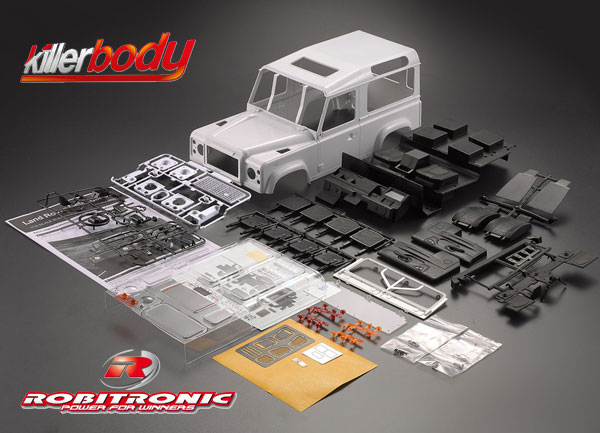 Robitronic Killerbody D90 Hardbody Kunststoff Kit
