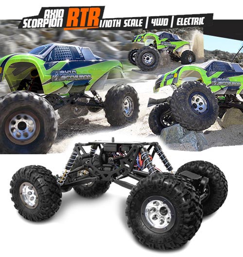 Robitronic AX10 Rock Crawler RTR