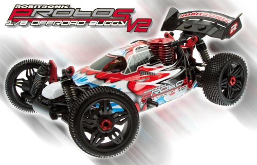 Robitronic Protos v2 1/8 Nitro Buggy