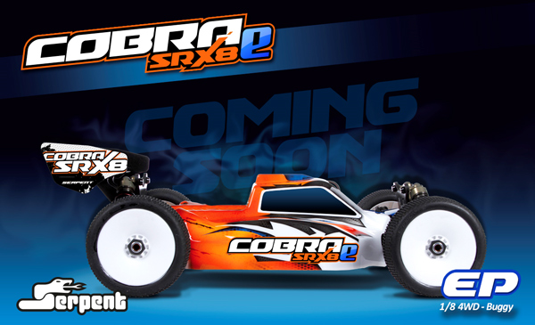 Serpent Cobra SRX8-E Buggy kommt ...