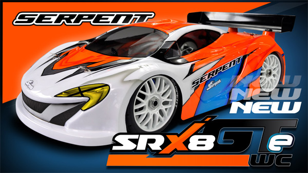 Serpent SRX8GTE WC 1/8 Kit Coming soon