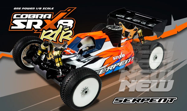 Serpent SRX8 RTR 1/8 4wd GP 