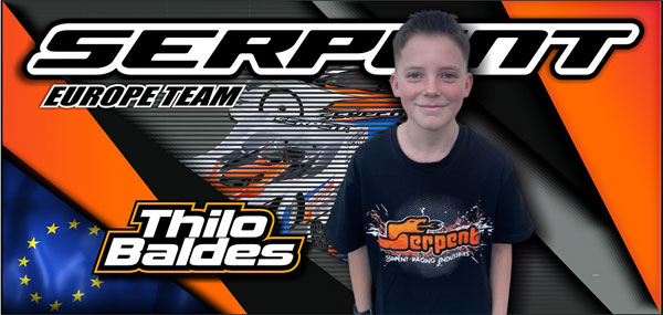 Serpent Thilo Baldes goes Serpent Team Europe