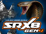 Serpent 1/8 SRX8 GEN4 4WD Nitro Buggy 