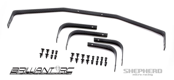 Shepherd Micro Racing 1/8 Karo- Versteifungsset Carbon
