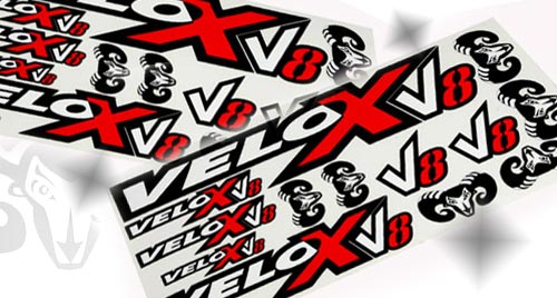 Shepherd Micro Racing Velox V8 Dekorbogen