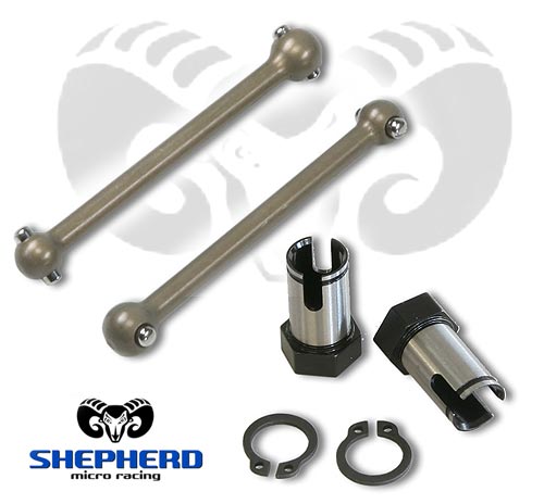 Shepherd Micro Racing Velox V10 Alu Antriebswellen