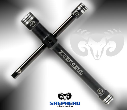 Shepherd Micro Racing Cross Wrench 4in1 Tool