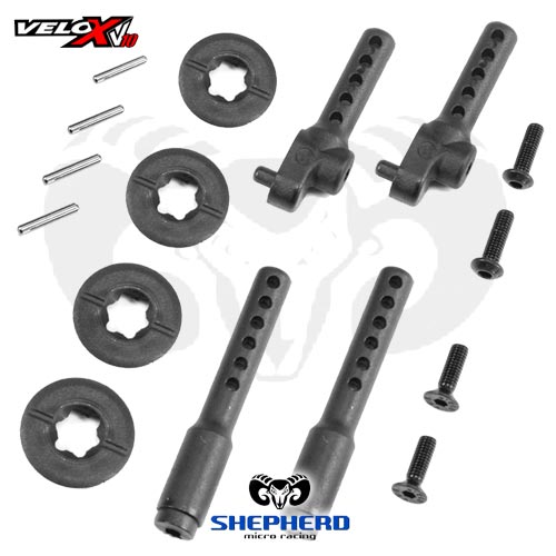 Shepherd Micro Racing Neue Karosseriehalter Velox V10