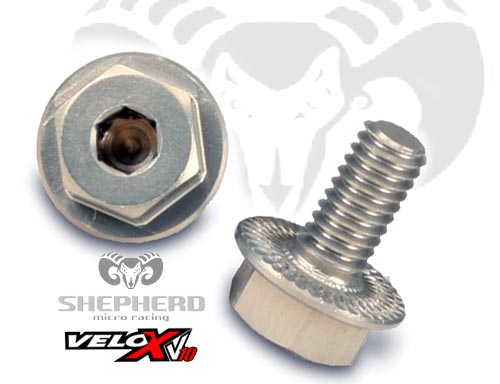 Shepherd Micro Racing Alu Radschrauben fr VeloxV10