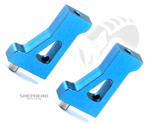 Shepherd Micro Racing V10 Alu Radioplattenhalter