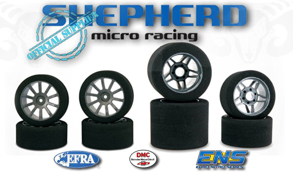 Shepherd Micro Racing Offizieler Reifenlieferant 