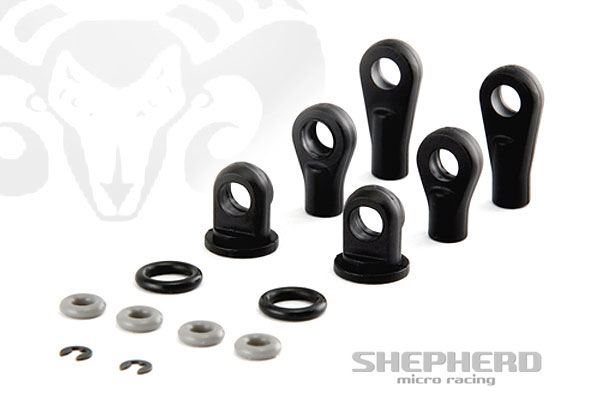 Shepherd Micro Racing Velox Shocks Revisions-Set