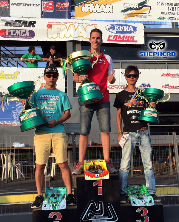 Shepherd Micro Racing Kurzbuch ist IFMAR Weltmeister