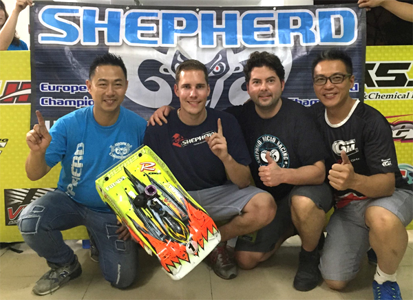Shepherd Micro Racing Kurzbuch wins in Xiamen