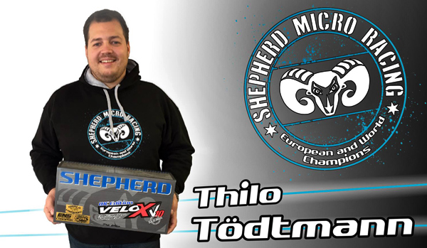 Shepherd Micro Racing T.Tdtmann joins Team Shepherd