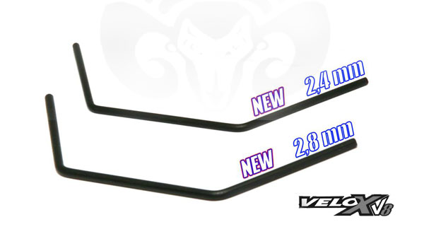 Shepherd Micro Racing Neue Stabis Velox V 8