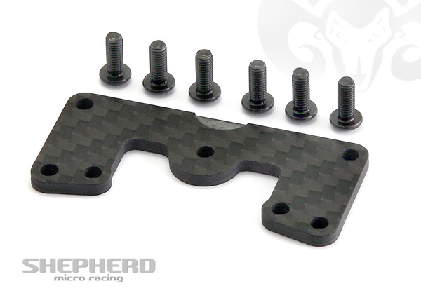 Shepherd Micro Racing Radioplatte Versteifung Velox V10 